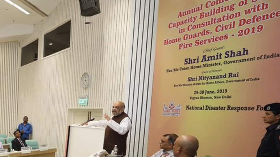 Amit Shah asks NDRF to strive to make India number one in disaster response