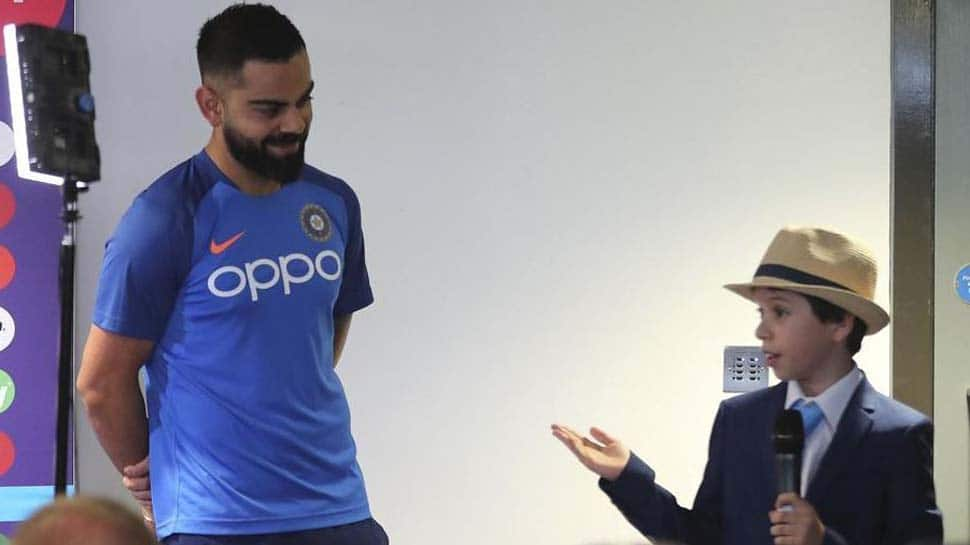 Virat Kohli&#039;s answer to a young girl during the pre-match press conference goes viral-Watch