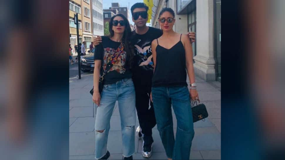 Kareena Kapoor, Karisma and Karan Johar make London look so stylish