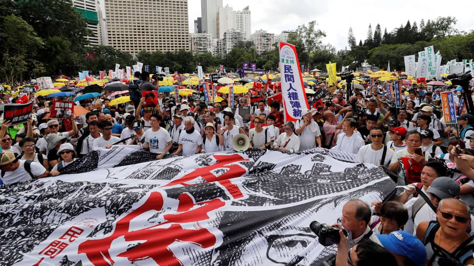 Hong Kong prepares for pro-democracy march amid extradition bill anger