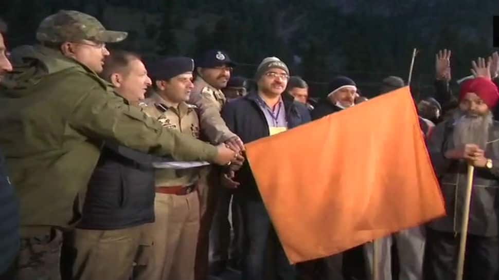 First batch of Amarnath Yatra pilgrims set off amid tight security cover