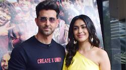 Hrithik Roshan-Mrunal Thakur promote 'Super 30'—See pics