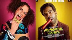 Kangana, Rajkummar drop new posters ahead of 'Judgementall Hai Kya' trailer 