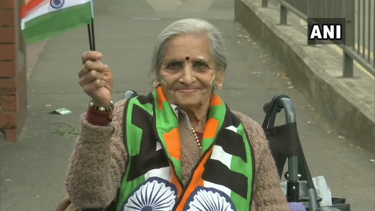  World Cup 2019: 87-year-old fan Charu Lata cheering for Team India is winning internet