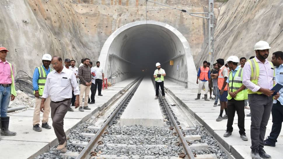 Indian Railways commissions longest electrified tunnel between Cherlopalli-Rapuru Station