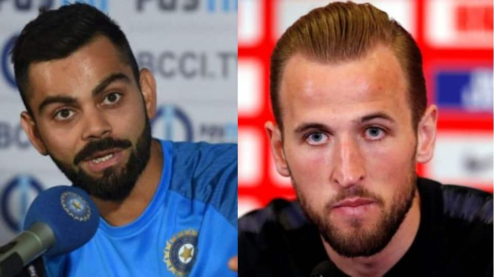 Wish Virat Kohli luck except for World Cup match against England: Harry Kane