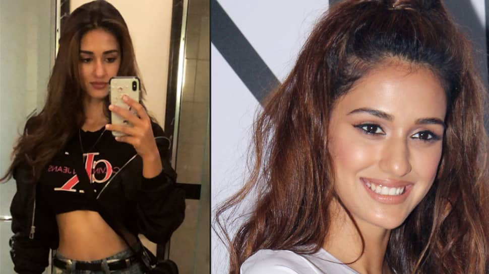 Disha Patani slays the casual look in a black crop top and denim shorts—Pic