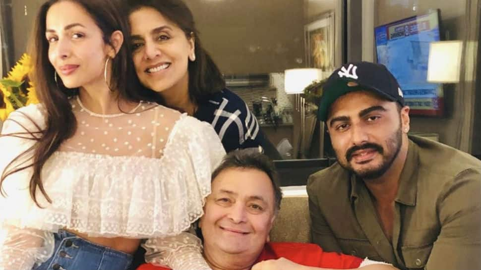 Arjun Kapoor thanks Rishi and Neetu Kapoor for hosting him and Malaika in New York