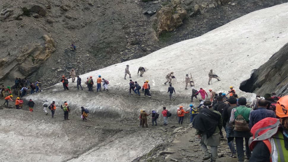 Amarnath Yatra resumes after one-day pause due to heavy rush