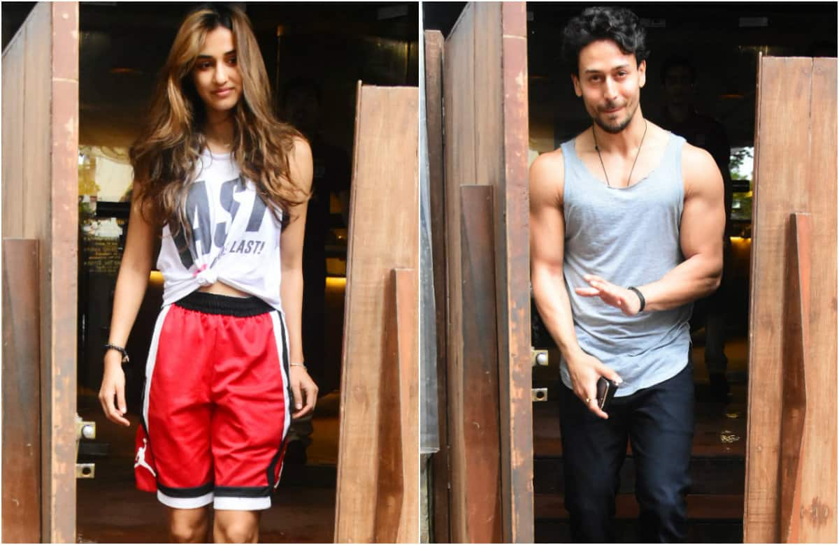 Disha Patani and Tiger Shroff catch up on a lunch date - Pics