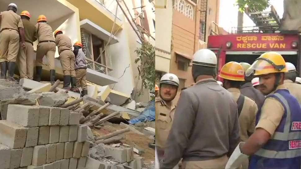 Under-construction building collapses in Bengaluru; 1 dead, rescue ops underway