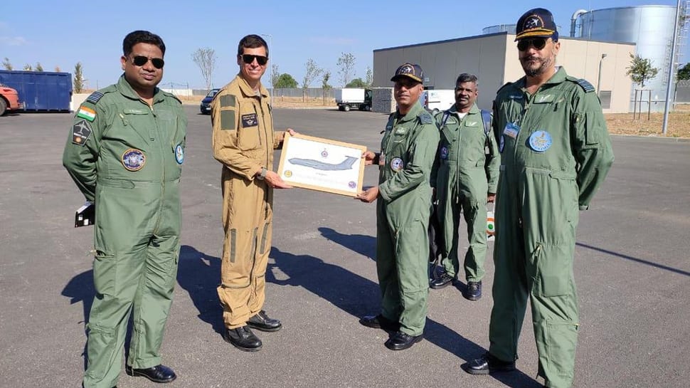 IAF crew flies with French Tanker KC-135 during Garuda VI exercise in France