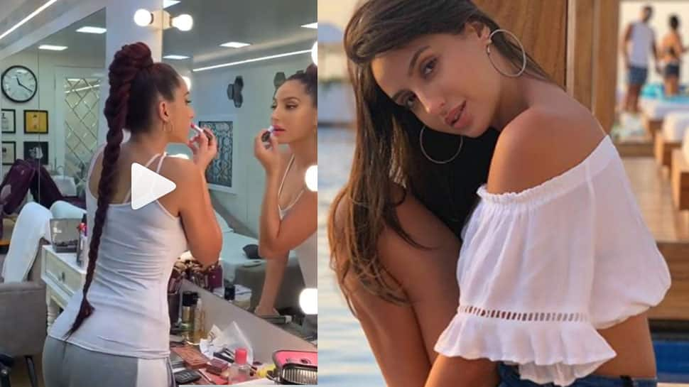 Nora Fatehi has a message for haters in this BTS video—Watch 