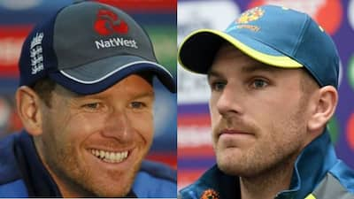 Eoin Morgan and Aaron Finch