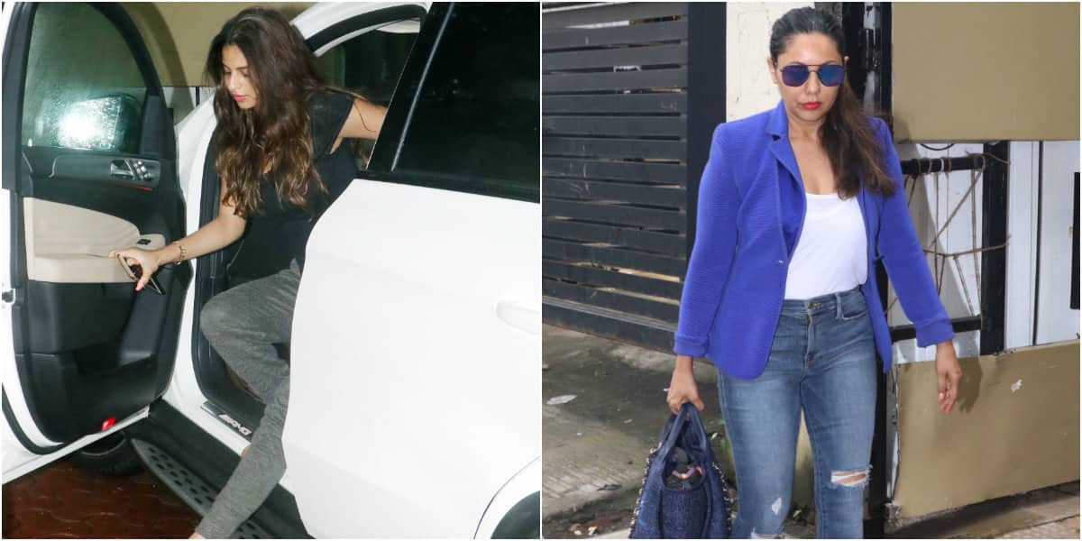 In and about Mumbai city with Suhana and Gauri Khan - Pics