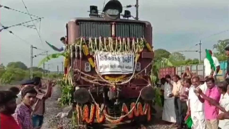 Special train carrying 2.5 million litres of water set to arrive in drought-hit Chennai today