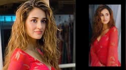 Disha Patani looks uber chic in an outfit with a plunging neckline—Pics