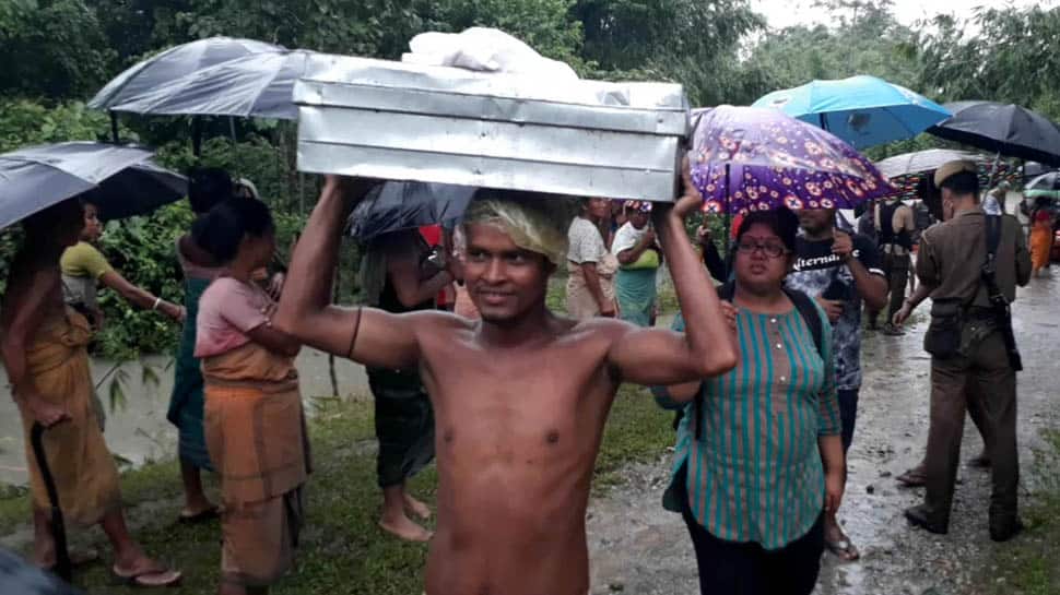 6 dead, over 4 lakh affected as flood situation in 21 districts of Assam remains grave
