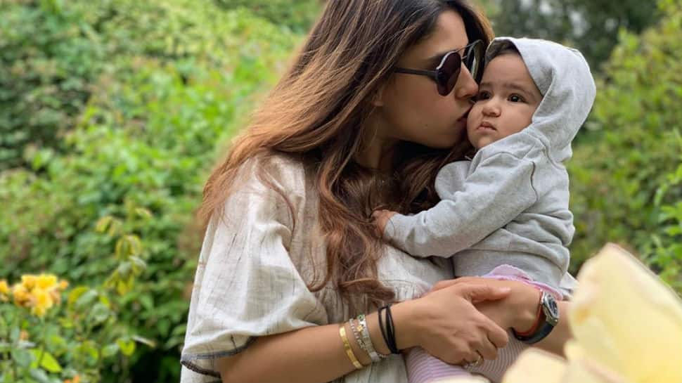 Rohit Sharma posts million dollar pic of wife Ritika Sajdeh and daughter Samaira