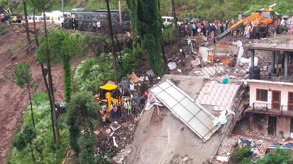 Multi-storey building collapses in Himachal&#039;s Solan; 2 dead, several feared trapped