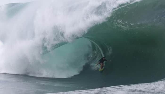 Mixed weather and waves at Tokyo 2020 Olympics surfing test event