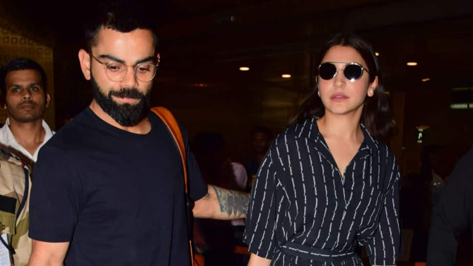 Virat Kohli returns to India with wife Anushka Sharma after World Cup exit - Pics