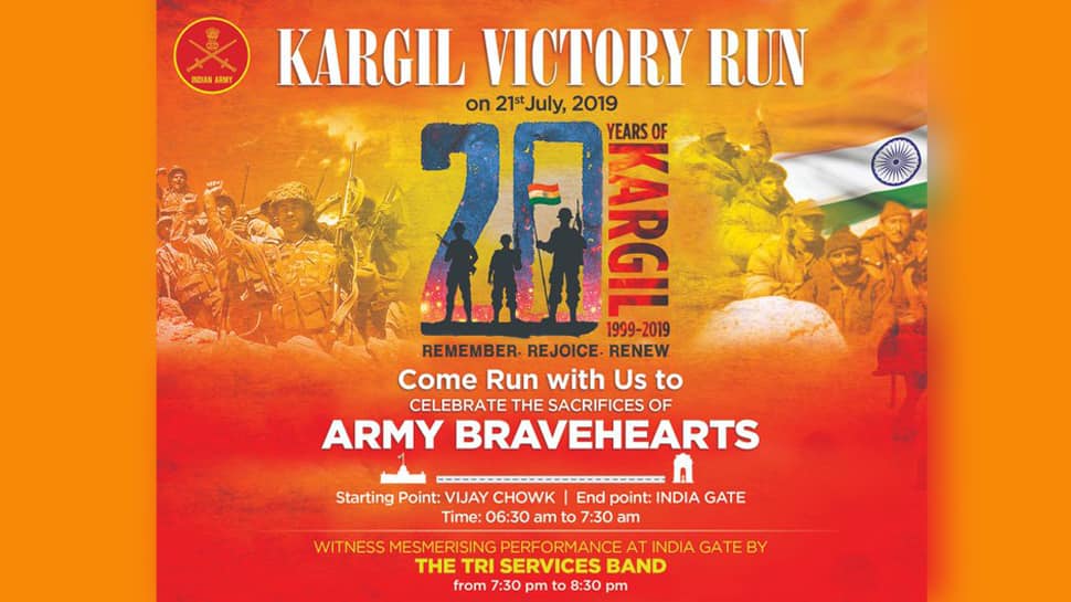 Kargil &#039;Victory Run&#039; to be held in Delhi on Sunday, join to pay tribute to war heroes