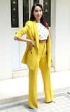 Nora Fatehi shines bright in Yellow!