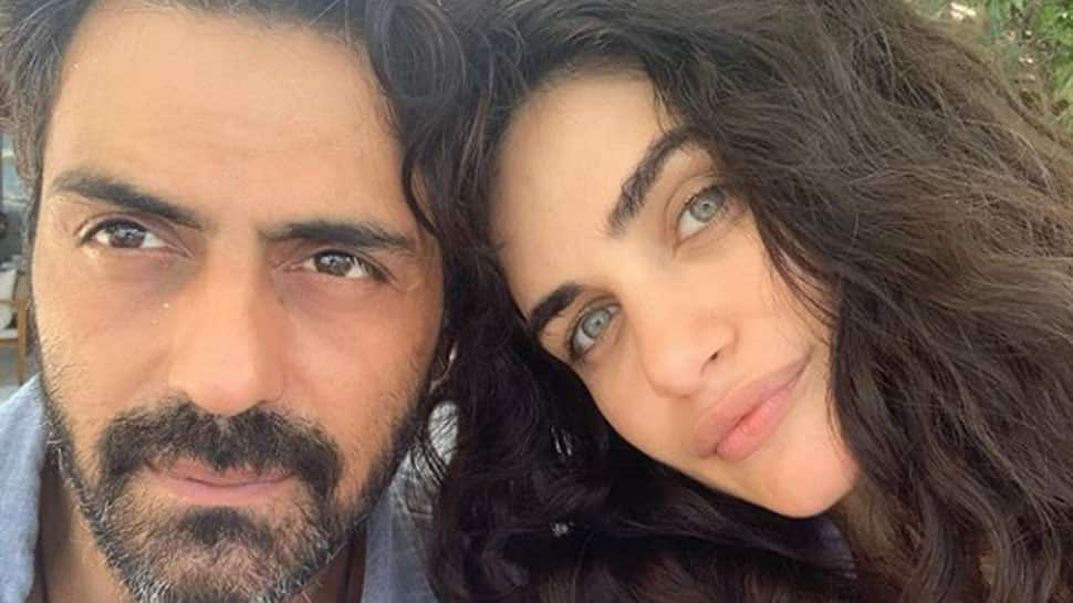 Gabriella Demetriades shares first pic of Arjun Rampal with their baby—See inside