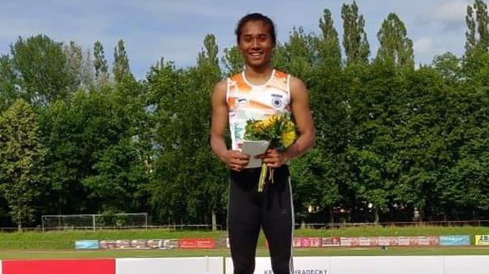 Sprinter Hima Das wins 400 meter race to claim 5th gold of the month