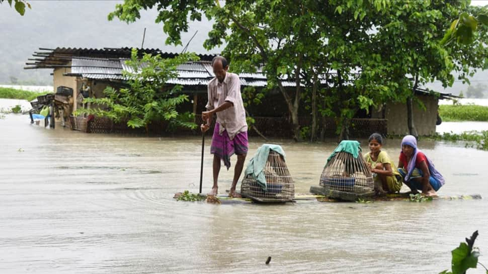 Death toll in Assam floods jumps to 62 as situation remains grim in 24 ...