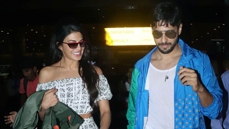 Jacqueline Fernandez and Sidharth Malhotra clicked together at airport - See Photos