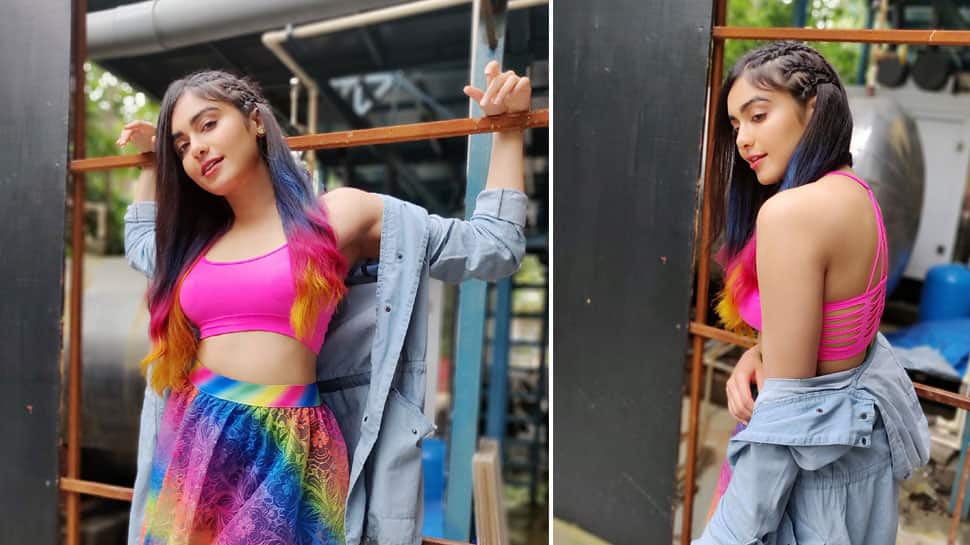 Adah Sharma stuns in rainbow look, celebrates pride month in style—Pics
