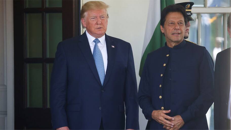 Here's what US President Donald Trump and Pakistan PM Imran Khan said on Kashmir