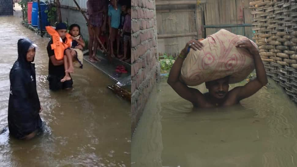 Death toll due to floods reaches 194 in Bihar and Assam