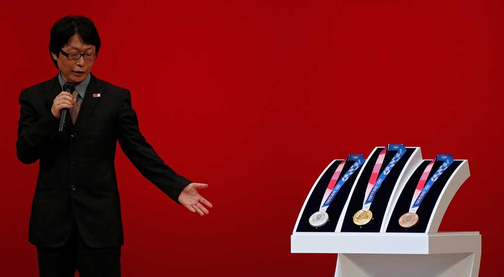 Tokyo 2020 medal designer basks in sudden fame