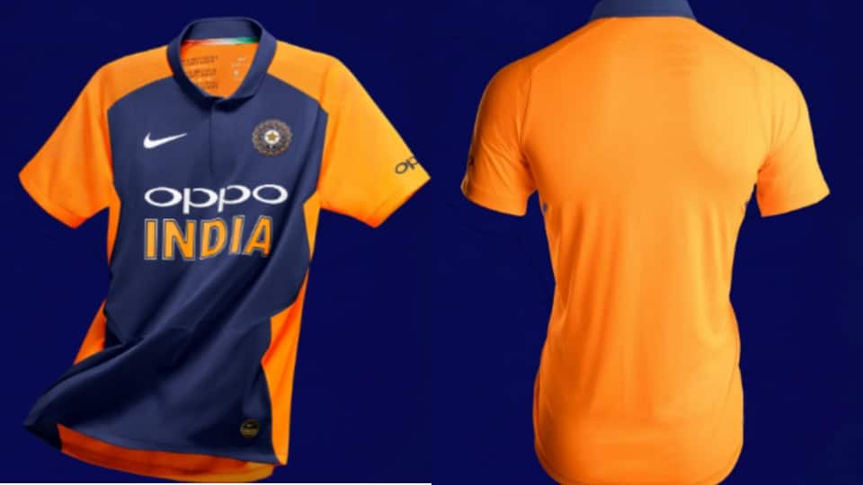 byju's team india jersey