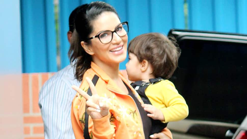 Oh, Happy Day! Sunny Leone spotted with kids in Juhu—Pics