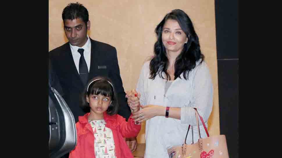Aishwarya Rai, Abhishek Bachchan step out for dinner with daughter Aaradhya, mother Brinda Rai