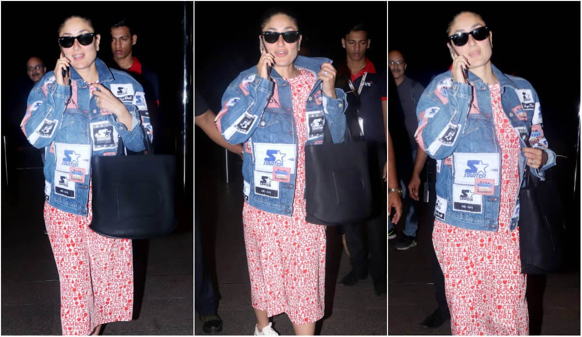 After &#039;Dance India Dance&#039; shoot, Kareena Kapoor happily leaves for London to join Saif Ali Khan and Taimur