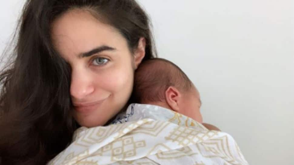 &#039;Tired but in love&#039;: Arjun Rampal&#039;s girlfriend Gabriella Demetriades shares pic with their newborn son