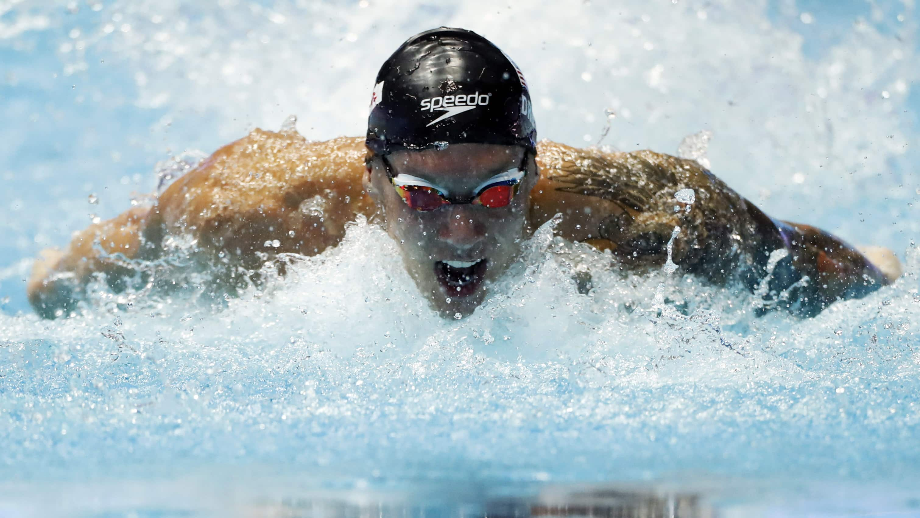 American swimmer Caeleb Dressel snaps Michael Phelps&#039; 100m butterfly world record 