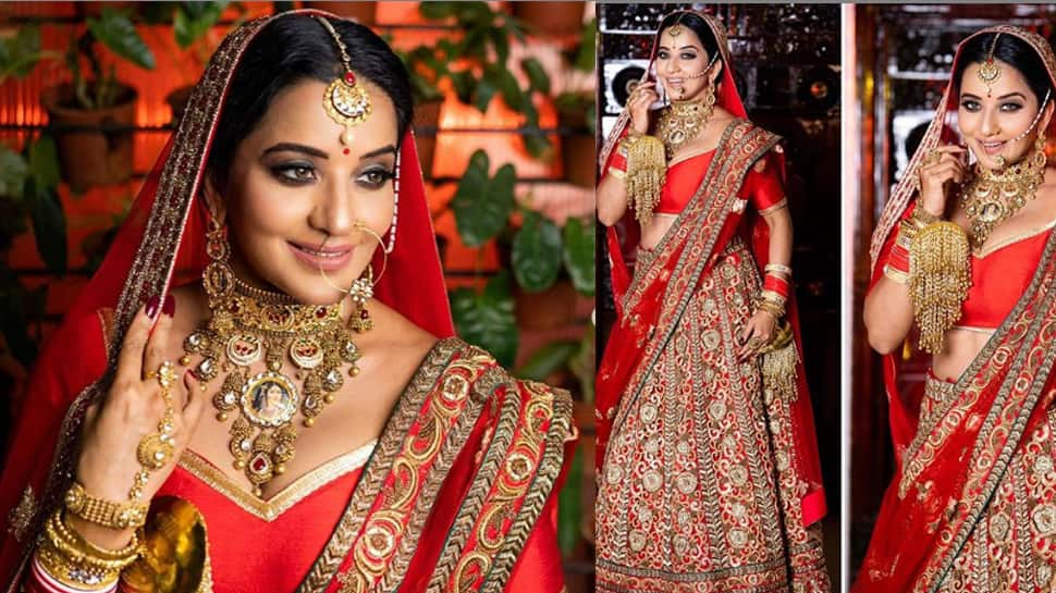 Monalisa channels her inner Padmaavati in latest bridal photoshoot! Pics