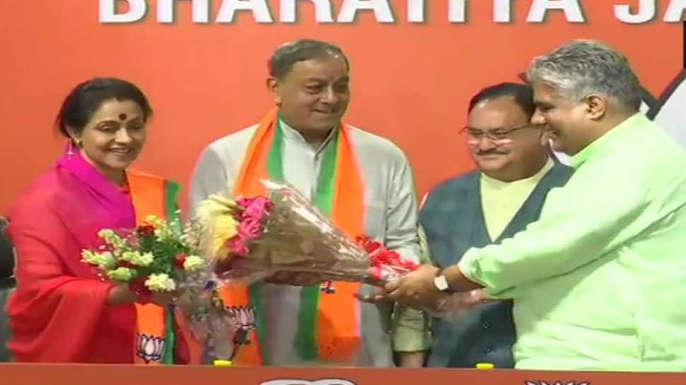 Former Rajya Sabha MP Sanjay Sinh joins BJP a day after quitting Congress