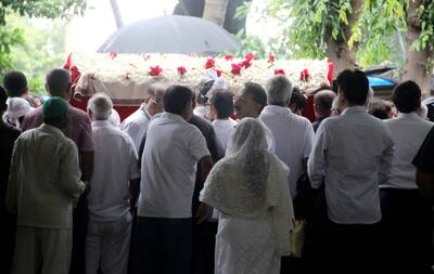 Businessman Areef Patel's funeral