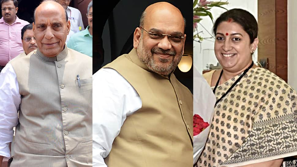 Rajnath Singh, Amit Shah, Smriti Irani get front row seat in Lok Sabha, Rahul Gandhi retains seat in second row