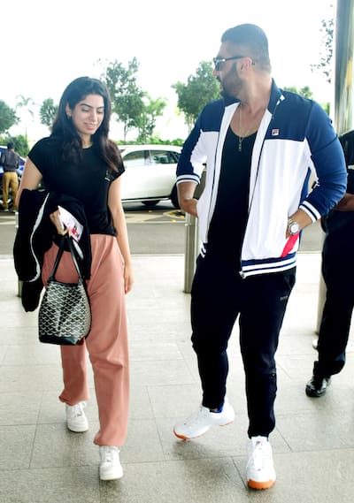 Arjun and Khushi Kapoor papped