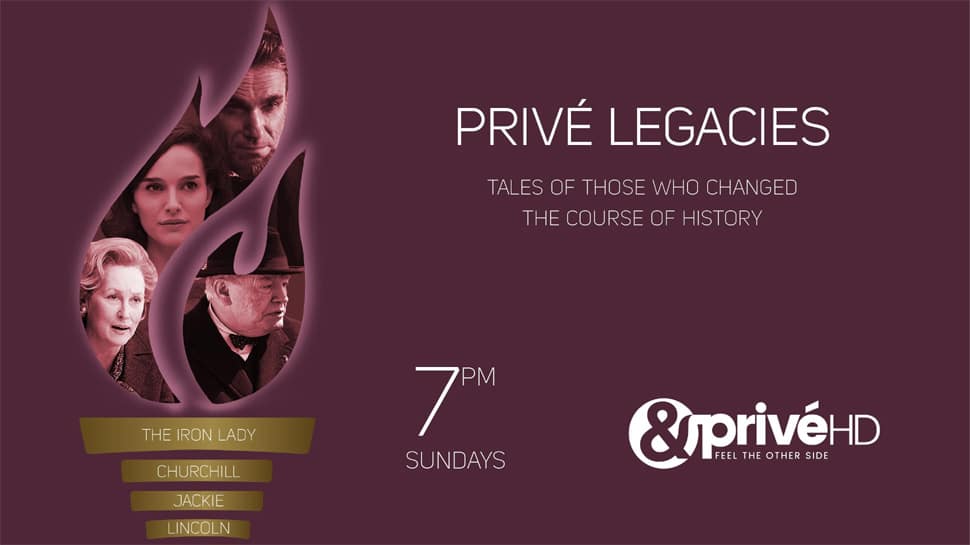 Meet the great men and women who shaped history as &amp;PrivéHD brings Privé Legacies