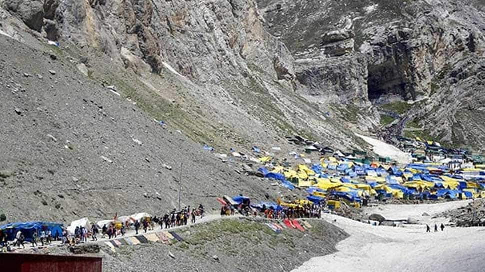 Sniper gun, landmine found on Amarnath Yatra route, J&amp;K govt asks pilgrims to leave the state