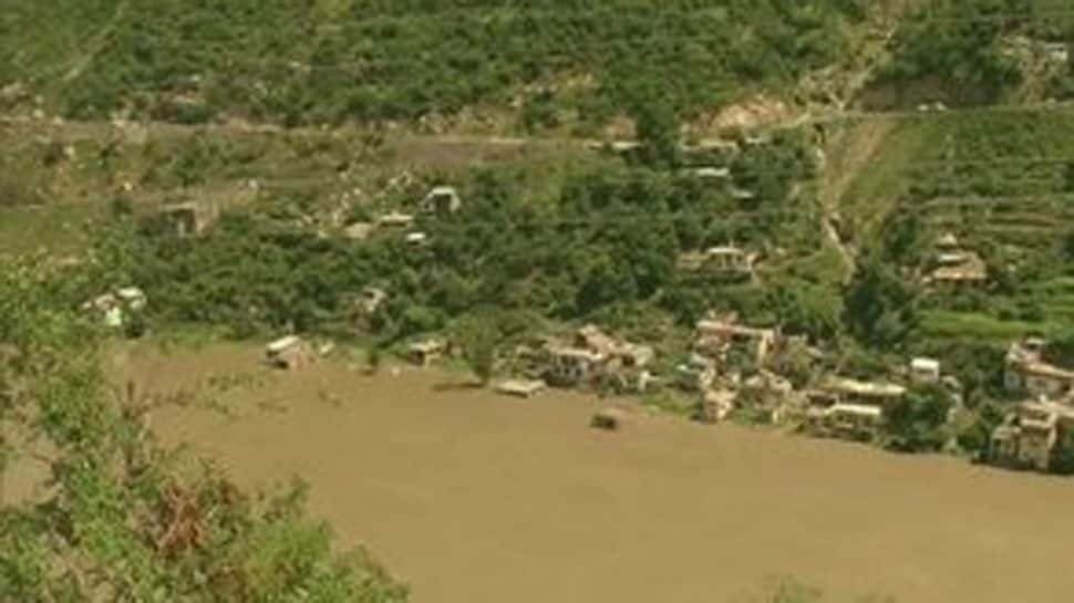 Chenab crosses danger mark at Doda, several villages submerged